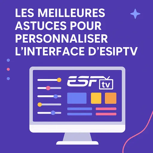 Meilleures Astuces pour Personnaliser l’Interface ESIPTV